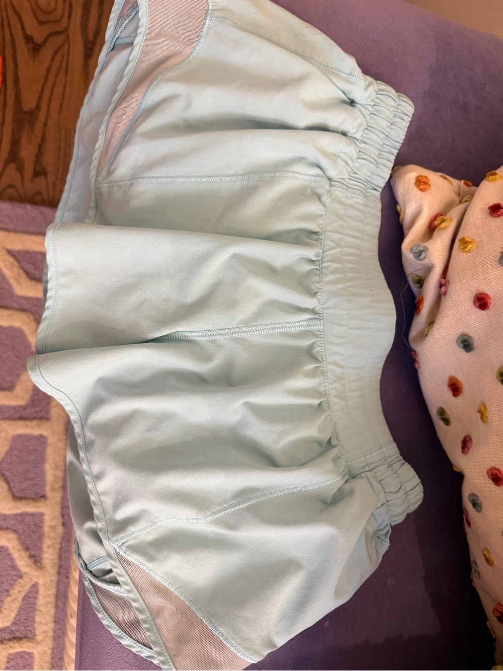 Lululemon light  blue hotty hot 2.5 short